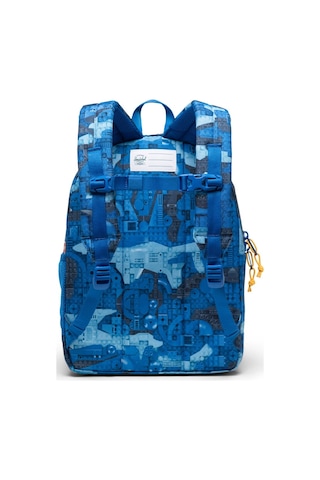 Herschel X Lego Heritage Çocuk Sırt Çantas Abstract Bricks Blue Mavi