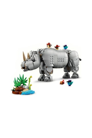 Lego 31171 Creator Vahşi Hayvanlar: Muhteşem Gergedan İle Kuşlar