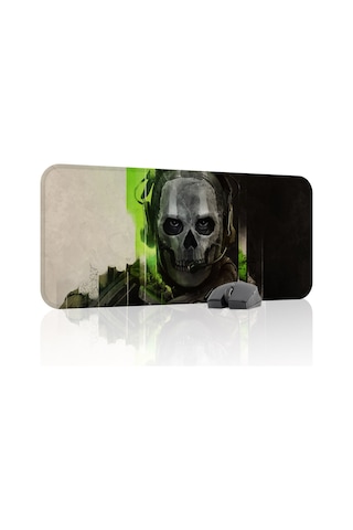 Call Of Duty Kaymaz Dikişli Kauçuk Oyuncu Mousepad V2 - 70x30 Xl Gaming Mouse Pad Fare Altlığı