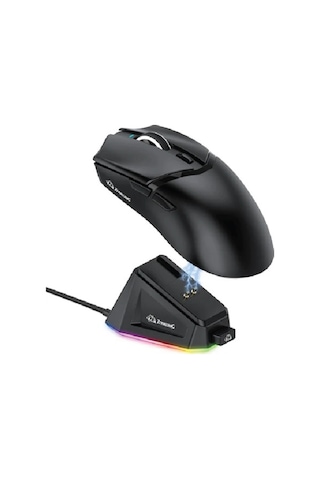 X2 Kablosuz 3 Modlu 24.000dpı Oyuncu Mouse Paw3311 Sensör Şarj Istasyon Tape Ve Skatez  Diğer