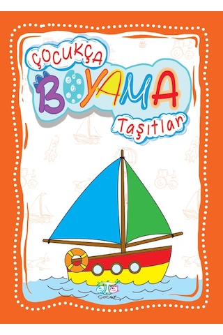 Çocukça Boyama Seti 10 Kitap