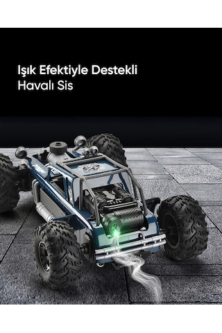 2.4 Ghz Yüksek Hızlı Truck Araba 4 Ch Usb Şarjlı Lacivert Lacivert