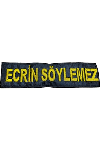 Refleks Spor Siyah Kuşak İçin Nakış İsim Yazı Siyah