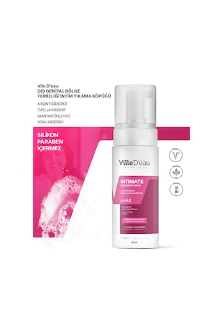 Villed'eau ve Yatıştırıcı İntim Yıkama Köpüğü 150 ML