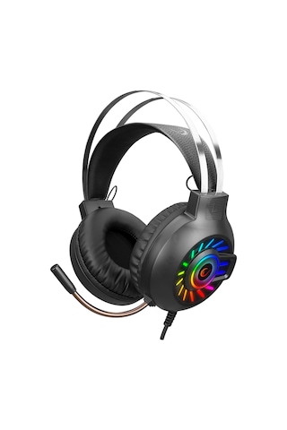Rampage RM-K44 Zengibar 7.1 Surround Mikrofonlu RGB Kulak Üstü Oyuncu Kulaklığı