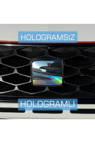 Seat Leon Mk2/Mk3 Amblem Hologram Stıcker Set