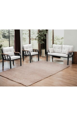 Tu Tienda Nergiz 2 1 1 Bahçe Balkon Mobilyası,krem Bej