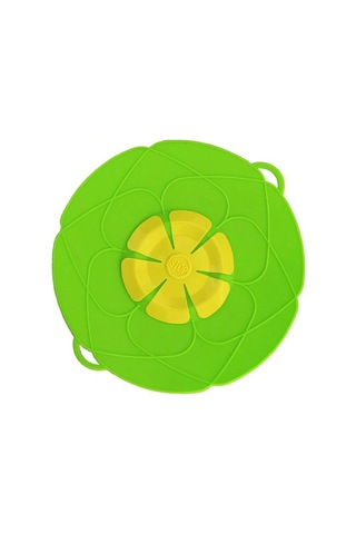 Teltree 2'li Set Silikon Taşma Önleyici Kapak - 26cm & 28cm - Fırın, Bulaşık Makinesi Uyumlu Çok Renkli