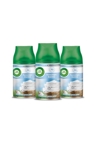 Air Wick Oda Kokusu Freshmatic Makine Yedek Spreyi Temizliğin Esintisi 3x250ml Temizliğin Esintisi