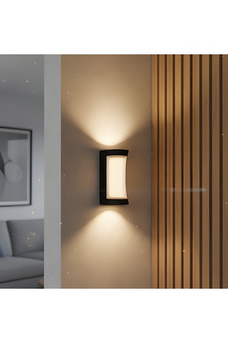 Kendal Kda738 Dekoratif Led Aplik 10w 1200 Lümen Güçlü 10w - Gün Işığı Siyah