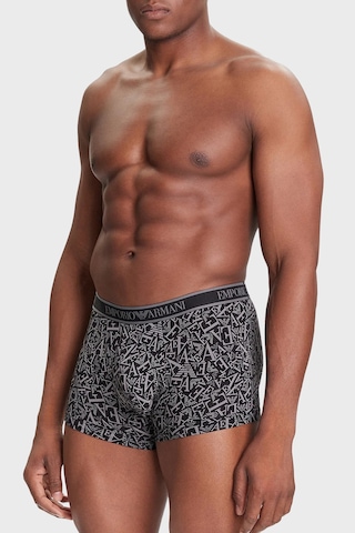 Emporio Armani Logolu Streç Pamuklu 3 Pack Boxer Erkek Boxer Em000370 Af10779 Mc198 Lacivert