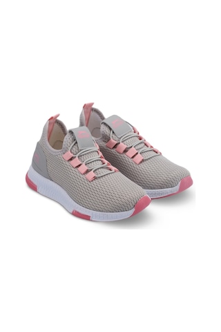Slazenger ABENA I Çocuk Gri - Pembe Sneaker