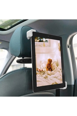 Tablet Tutucu Hem Koltuk Arkası Hem Cama Hem Gögüse Tutturulabi