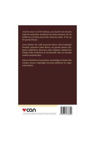 Lümpen Roman - Roberto Bolano - Can Yayınları