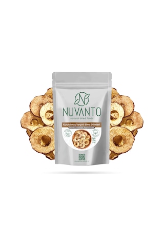 Nuvanto Kurutulmuş Tarçınlı Kırmızı Elma 25 G