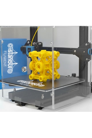 İstanbul Filament 3d Baskı Petg Filament Sarı Renk 1 Kg Ø 1,75mm 0,05 Mm Bambu Lab Uyumludur 1.75mm