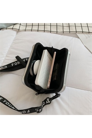 Moveevo Renkli Ve Şık Kozmetik Çantası, 17.5x10.5x6cm Boyut, Abs+pc Malzeme, Seyahat İçin İdeal