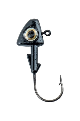 Kurşunlu Jighead Zoka - 6g - Fishack - Siyah Xha07 - 5 Adet