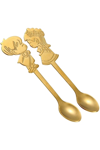 Homyl Düğün Parti Paslanmaz Çelik Kahve Çay Altın