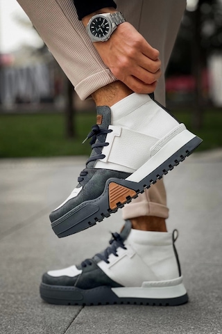 Saklımoda Ch057 Gabt Ghost Line Erkek Bot Antrasıt/byz 57-10 Çok Renkli