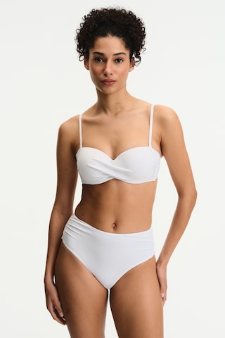 Penti Beyaz High Büzgülü Bikini Altı