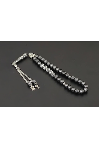 Tesbih Sakarya Kişiye Özel - İsimli - Hematit Doğaltaş Tesbih