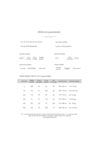 Kalınlaştırılmış Polar Astarlı Sıcak Günlük Erkek Ceketi Gri