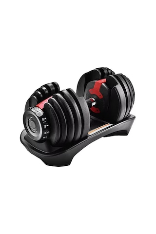 Valkyrie 24kg Ayarlanabilir Dambıl Seti 1 Adet Profesyonel 1. Kalite Dumbbell Kolay Kullanım Ev İçin İdeal Dambıl Siyah