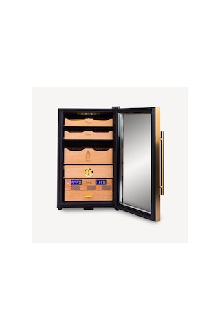 Lubinski Siyah - Gold Elektronik Puro Dolabı Ra-222 Lb-034