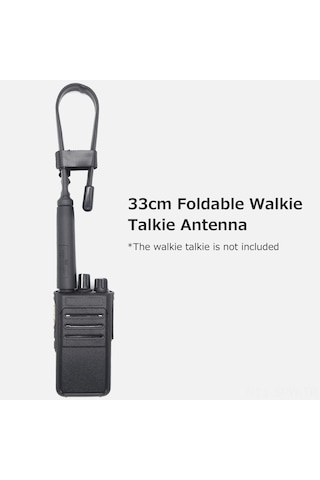 Maiyame 33cm Çift Bantlı Vhf/uhf Sma-adam Uyumlu Radyo Anteni, Yüksek Kazançlı 2.15-5.0dbi , 144/430mhz, 20w Güç, Yumuşak Tip, Çok Markaya Uygun