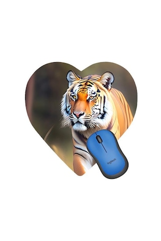 Sublimasyon Kalp Mouse Pad 3 Mm - 19,5x19 Cm
