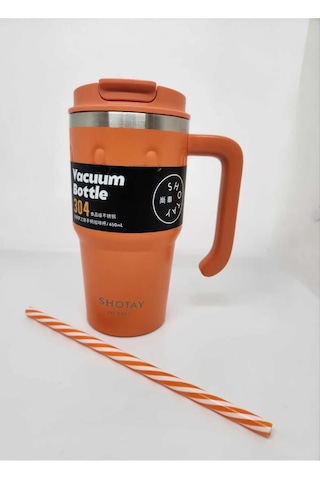 Shotay Handle Mug Unisex Matara 680 Ml. Sht-st-8169-3 Turuncu