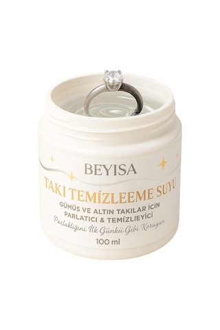 Bakım Kiti Serisi Mücevher Altın Ve Gümüş Takı Temizleme Ve Parlatma Suyu 100 Ml