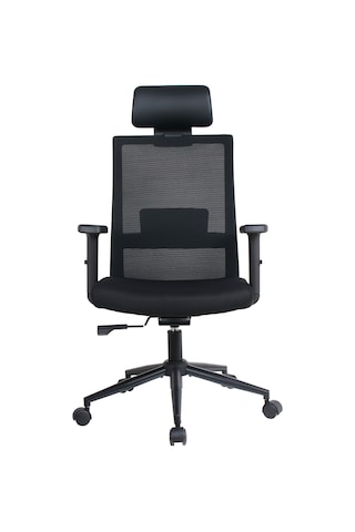 Vera Flex Multi Fonksiyon Çalışma Koltuğu - Siyah 63x117-127x67 Cm