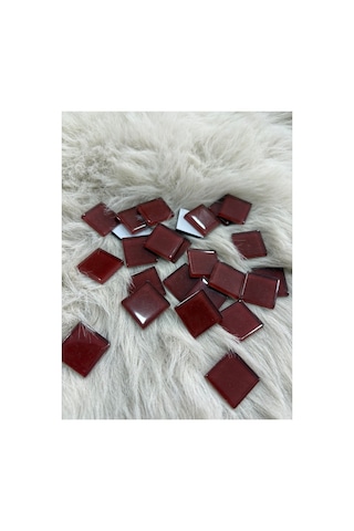 Sanatsal Kristal Mozaik Ks-11 23x23mm Bordo 250gr