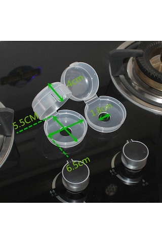 Çocuk Bebek Koruma Güvenlik Ocak Gaz Fırın Düğmesi Kilidi 2 Adet