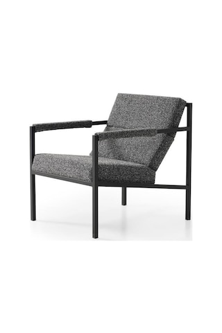 Berjer No:794 Ahşap Berjer Rehome Gri