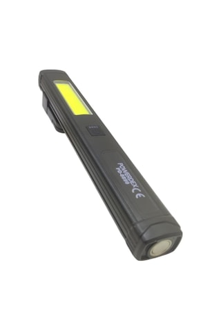 Nalburkent Powerdex Şarjlı Ayarlı Led Fener Acil Durum Işığı Powerbank Pd-8899 Siyah