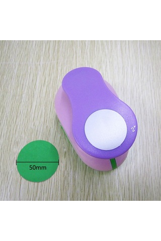 Yuvarlak Embosser Çocuk El Aletleri, Renk Rastgele Teslimat, Stil: 8820 50mm