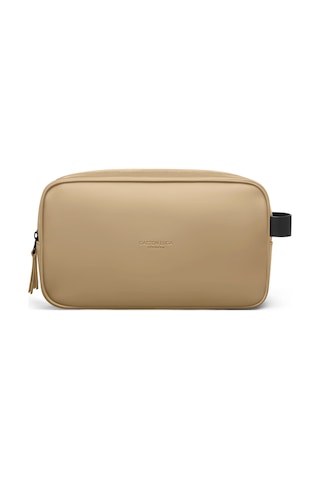 Gaston Luga Spläsh Toiletry Double Zipped Bag - Latte