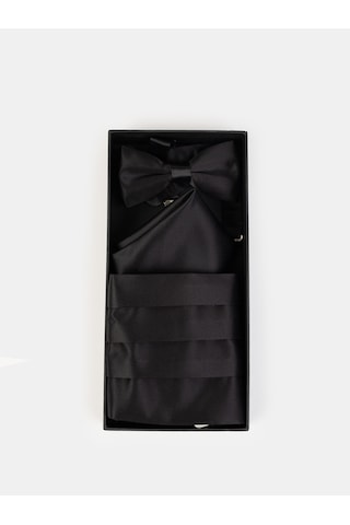 Karaca Erkek Papyon Kuşak Mendil Set-siyah 11.25w.52.001 Siyah