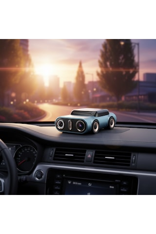 Mini Araç Kamerası Tft Lcd Ekranlı Öne Bakan Dash Cam Tf Kart Destekli Araç İçi Güvenlik Kamerası