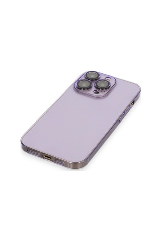 İphone 13 Pro Max Kılıf Armada Lensli Kapak - Lila
