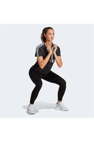 Adidas Aeroready Train Essentials 3-Şerit Kadın Antrenman Tişörtü Ic5039