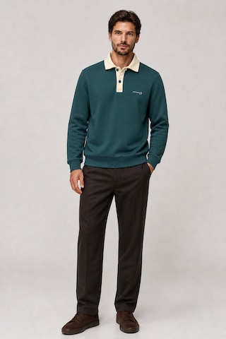 Redline Snap Erkek Regular Fit Düğmeli Kışlık Sweatshirt Nefti