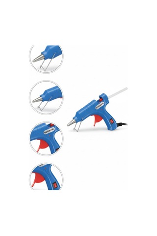 20w Sıcak Silikon Tabancası 7.5 Mm Uyumlu 5 Silikon Çubuklu Set