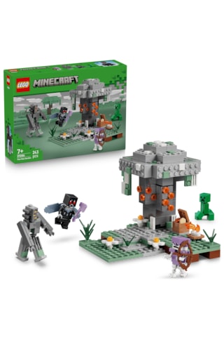 LEGO® Minecraft® Solgun Bahçe 21586 - 7 Yaş ve Üzeri Çocuklar için Minecraft Figürleri İçeren Yaratıcı Oyuncak Yapım Seti (243 P)
