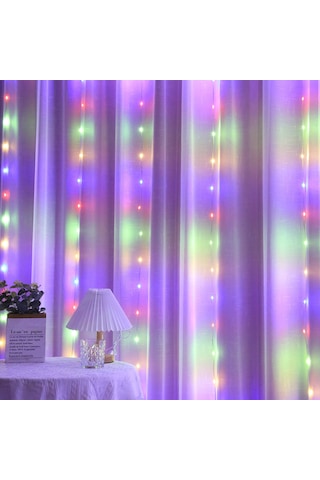 Xindoker 2 Metre Renkli Bakır Tel Led Işık Zinciri - 20 Led, Sürekli Aydınlatma, Ip43 Su Geçirmez, 2xaa Pil İle Çalışır Pil Dahil Değil