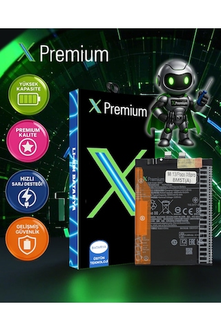 Xpremium Xiaomi Mi 13t Bm5t Batarya 5000 Mah Süper Yüksek Kapasiteli Güçlendirilmiş Pil