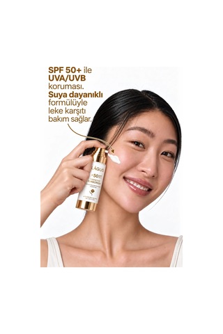 Lágus UVA/UVB Suya Dayanıklı Koruyucu Bakım Güneş Kremi SPF50+ 50 ML
